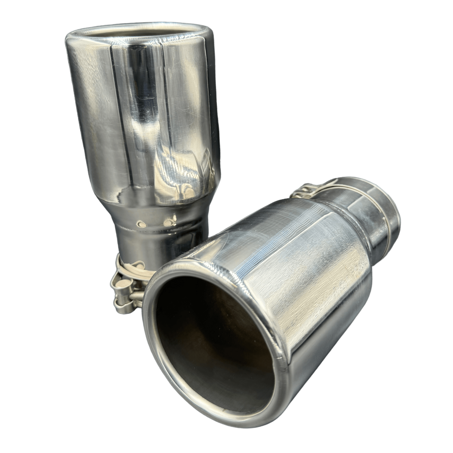 Single Chrome Ronde Rand