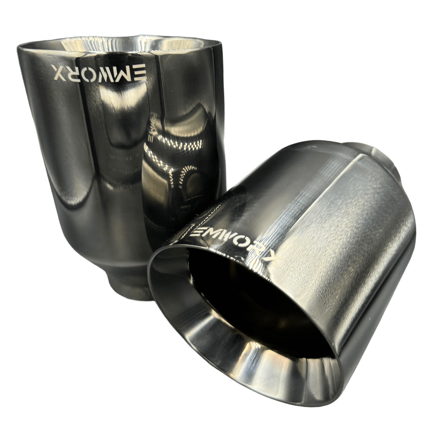 Single Zwart Titanium Met Logo